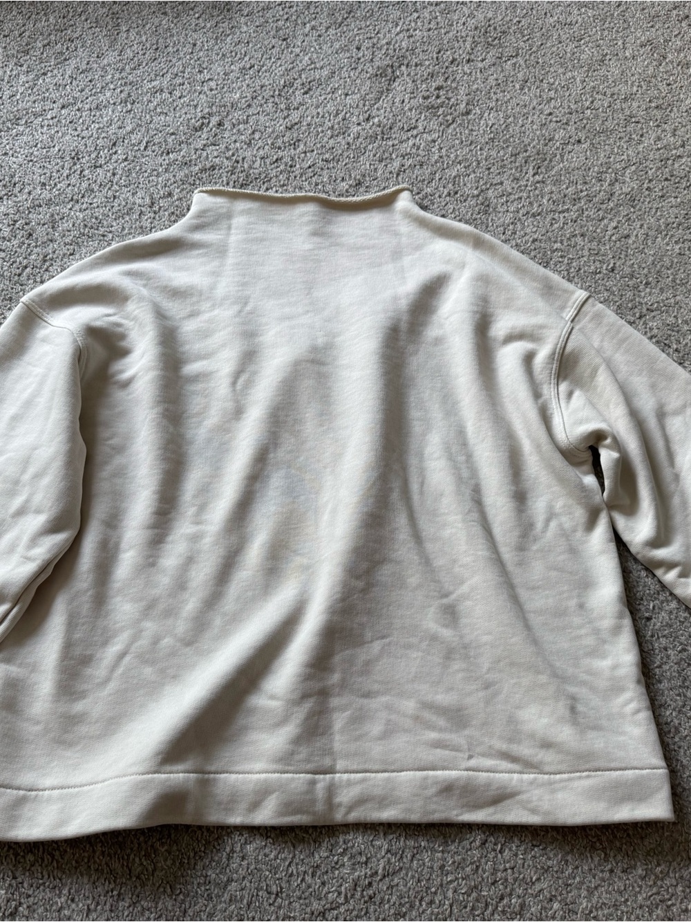 Madewell Off-White MockNeck Sweater